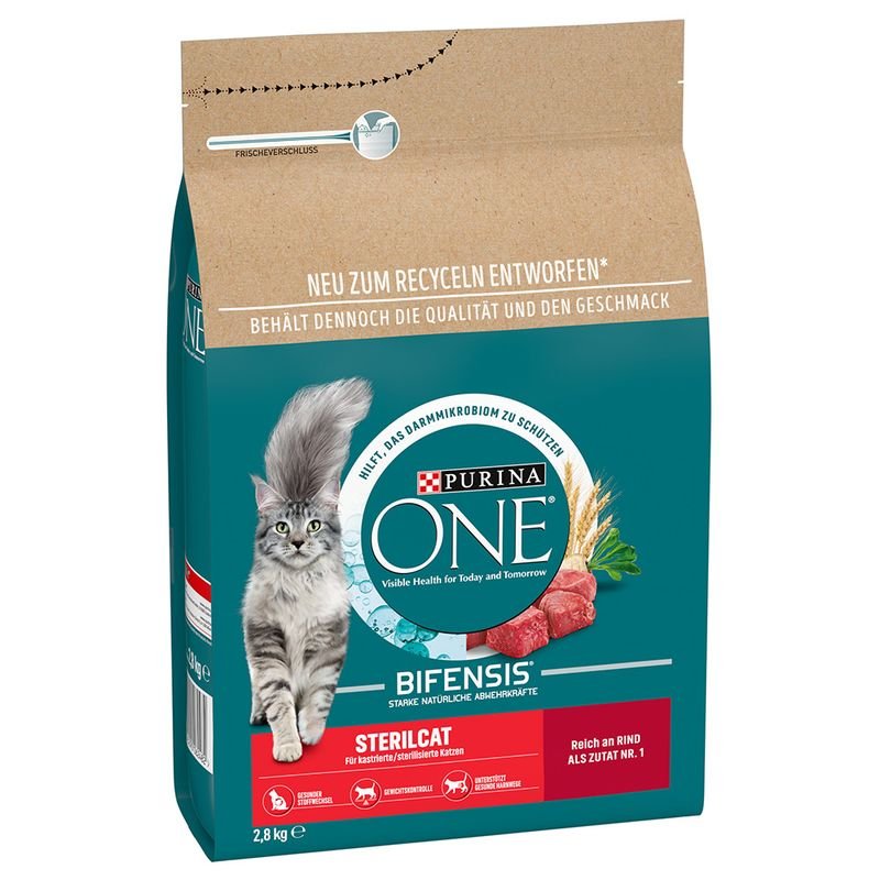 Purina ONE Sterilcat marhás száraz macskaeledel
