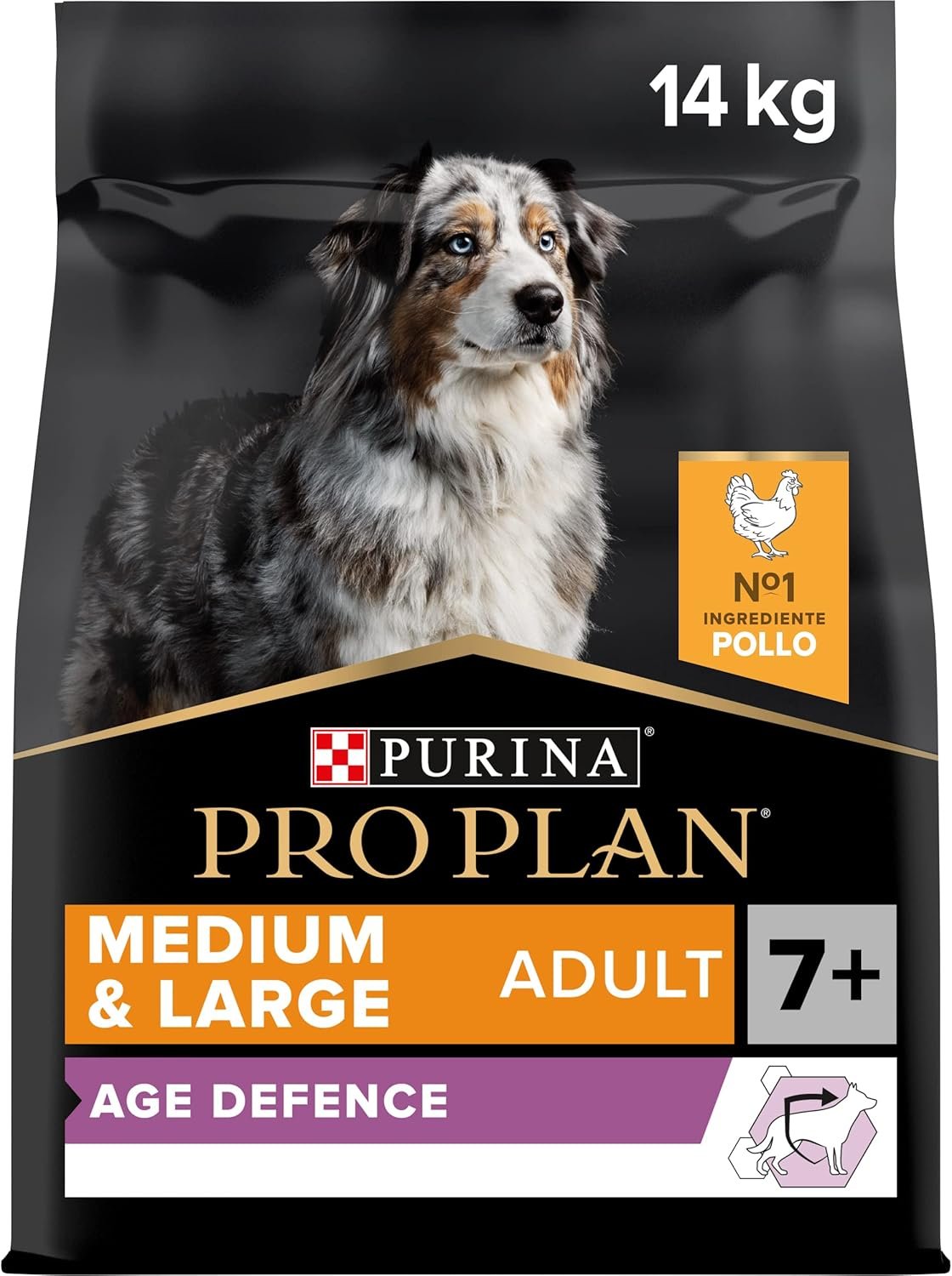 PRO PLAN Senior 7+ Medium & Large csirkés